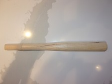 2 QTY 12 INCH SOLID WOOD TOOL REPLACEMENT HANDLES 3/4 INCH OVAL HEAD NO SLOT