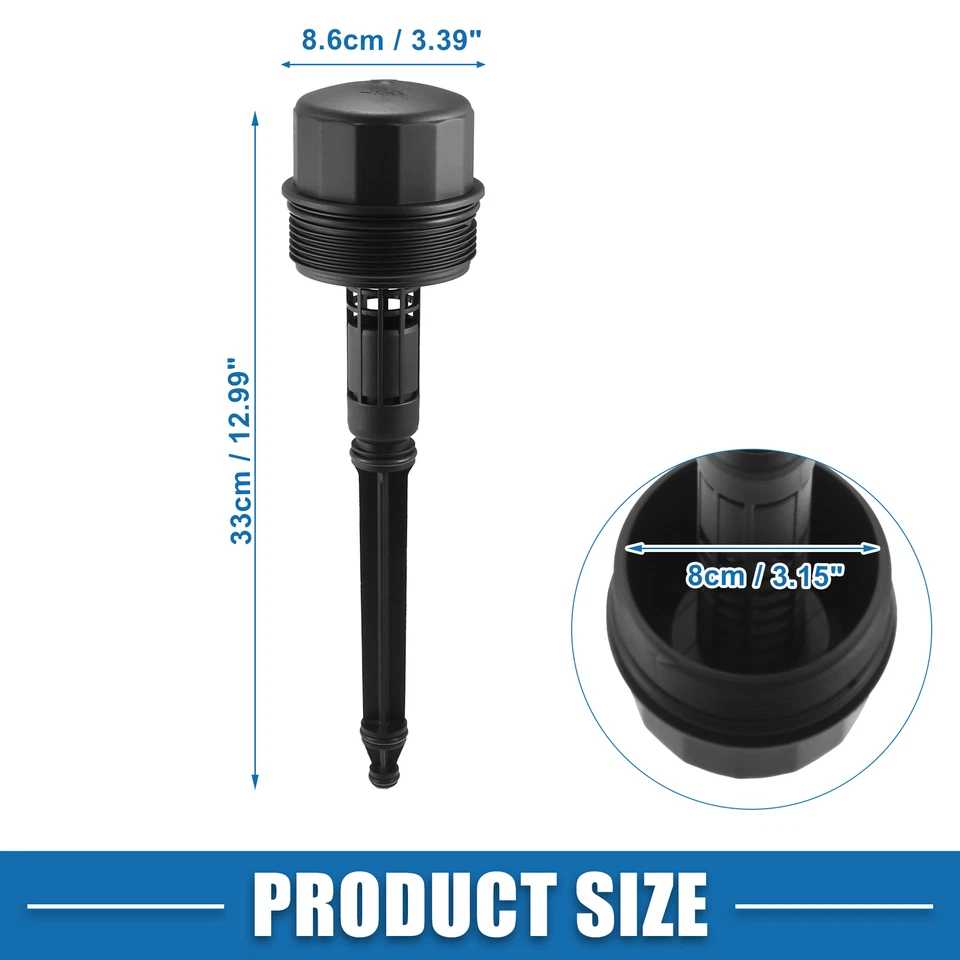 Piece of 1 Oil Filter with Housing Cap A1121800710 fit for Mercedes-Benz - Image 4 of 4