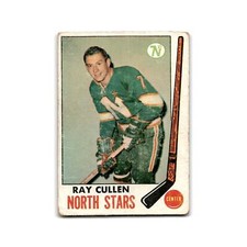 1969 Topps Ray Cullen Minnesota North Stars #130