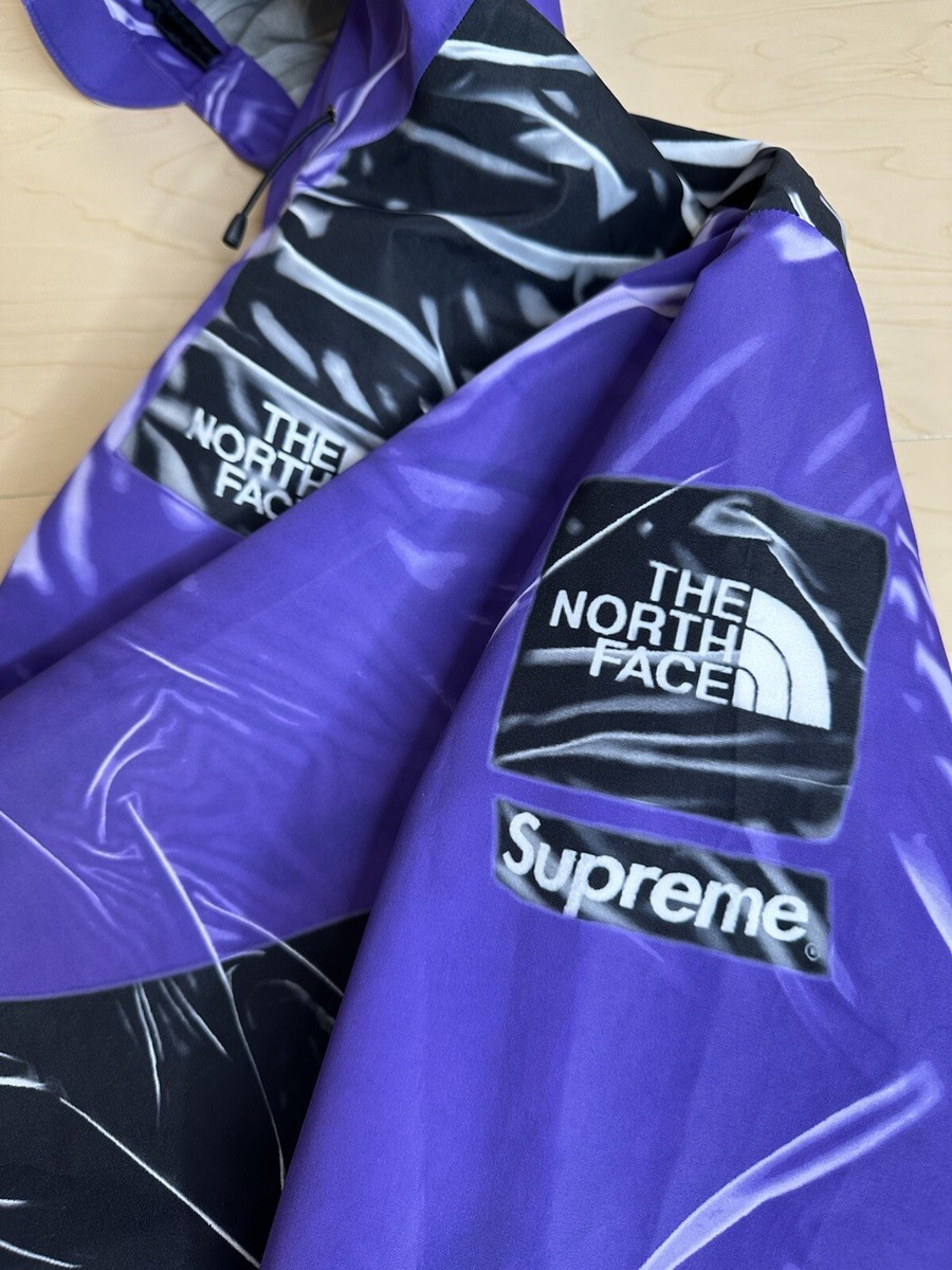 TNF X Supreme Printed Seam Shell Trompe Loeil Jacket The TNF X Supreme Printed Seam Shell Trompe Loeil Jacket The