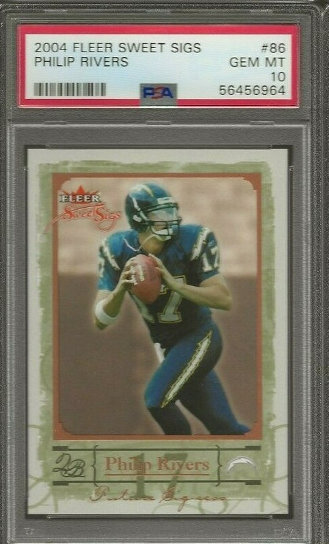 Philip Rivers Fleer Sweet Sigs #86 Base