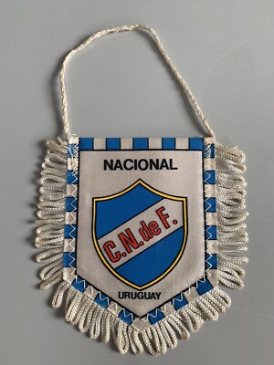 Nacional C.N de F Uruguay fanion vintage football banderin pennant
