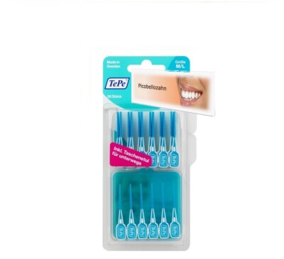  TePe Easy Pick Interdentalbürsten M/L türkis a 36 Stück  