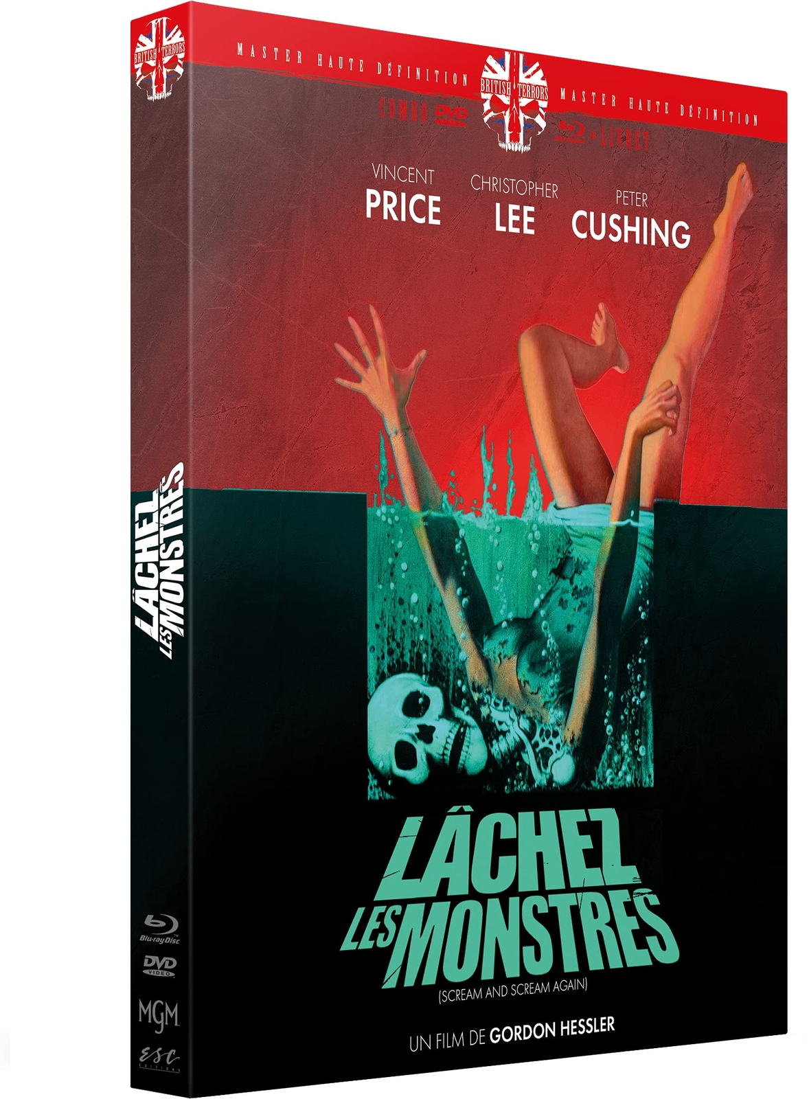 Lâchez les monstres !! - scream and scream again (Blu-ray) Price Vincent Cushing