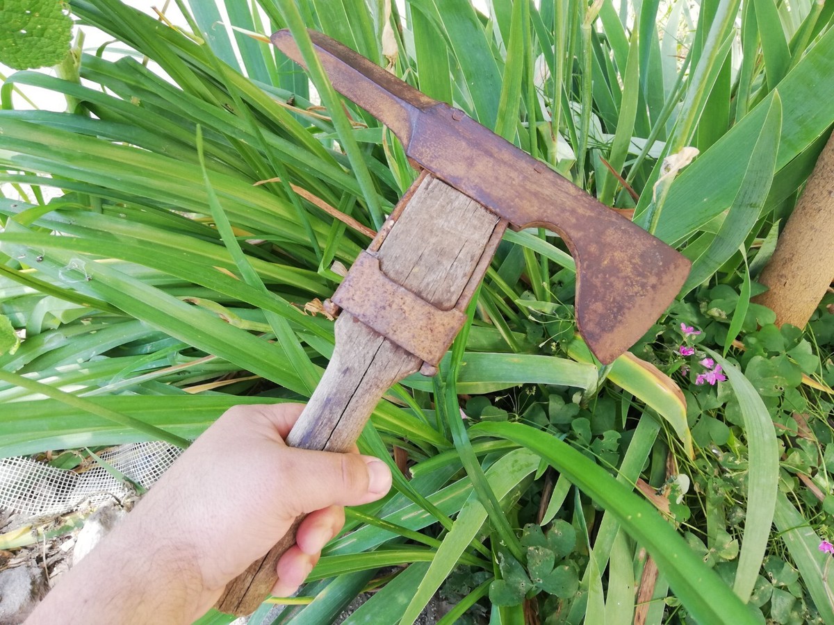 Rare WWI WW1 German Pioneer Engineer Trench Beilpicke M1909