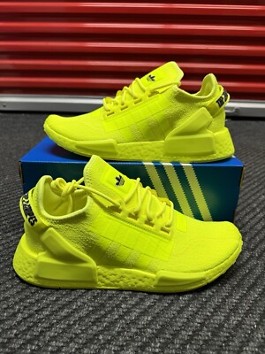 Adidas NMD_R1 V2 Shoes Men's Size 11 Solar Yellow Athletic Running Sneakers