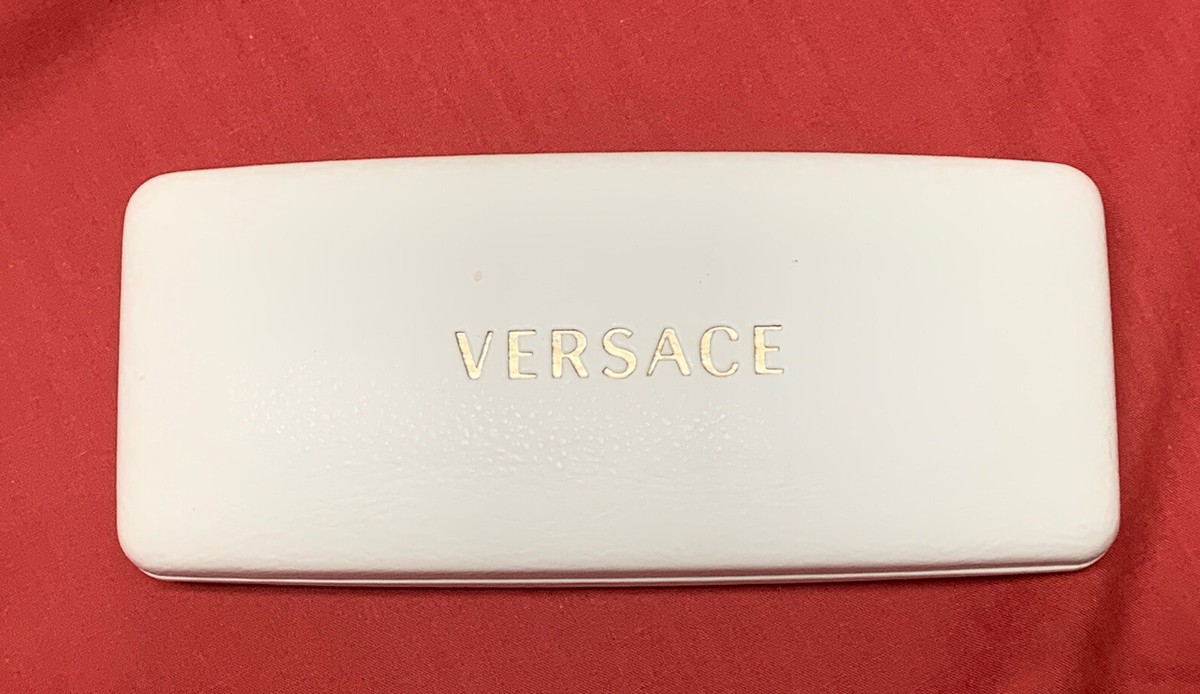 Versace Hard Clamshell Eyeglasses Sunglasses Case White  display picture 1