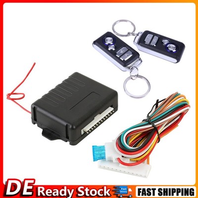 Car Remote Central Door Lock Kit Remote Control Keyless Alarm System 410/T219