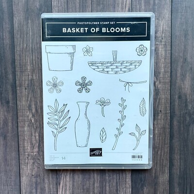 Stampin' Up! BASKET of BLOOMS - Used