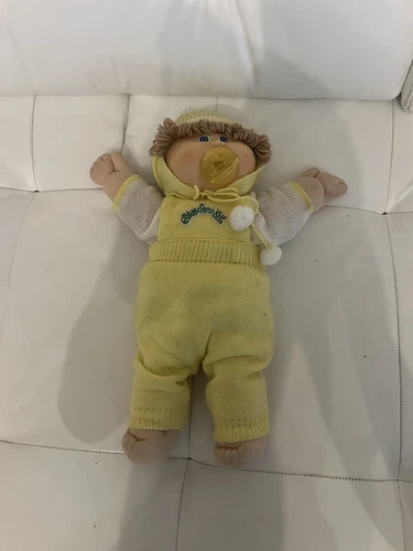 Vintage 1985 Appalachian Coleco Cabbage Patch Kids Baby Pacifier Outfit Diaper