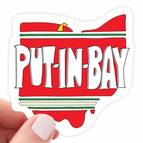 Put in Bay Sticker | South Bass Island | Laptop Decal | VARIATIONS AVAILABLE - Afbeelding 1 van 8