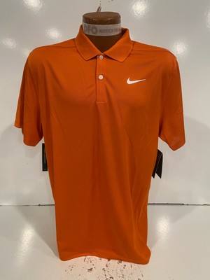 Nike Dri-Fit Victory Golf Polo Shirt Men's M-XL BV0354-847 New Orange | eBay