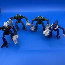 2008 Lego Bionicle McDonalds Happy Meal Toys Lot Of 4