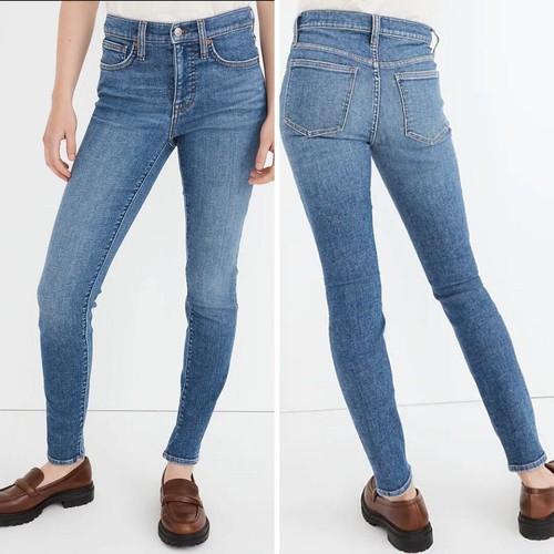 Madewell 9" Mid-Rise Skinny Jeans in Heathfield Wash, 25
