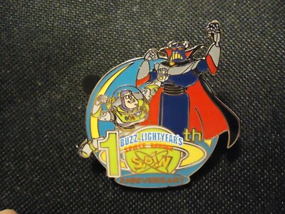 DISNEY WDW BUZZ LIGHTYEAR'S SPACE RANGER SPIN 10TH ANNIVERSARY PIN LE 1500