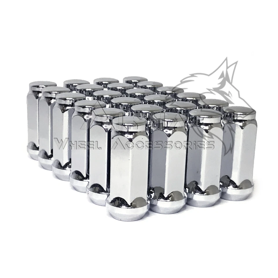 32 tuercas cromadas abultadas bellota 2" XL 9/16-18 para Dodge Ram 2500 3500 1994-2011 Foto 4 de 4