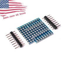 ProtoBoard Double Sided Perf Board Prototyping Shield for Wemos D1 Mini US