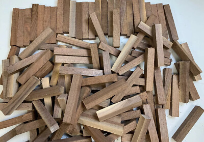 100 Pcs, Black Walnut Pen Blank 3/4x 3/4x 6- Woodturning Craft- Free US Shipping