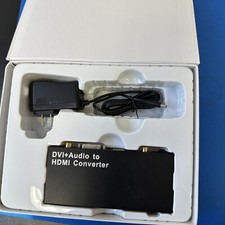DVI  Audio to HDMI Converter and AC Adapter ZB-01-5020US