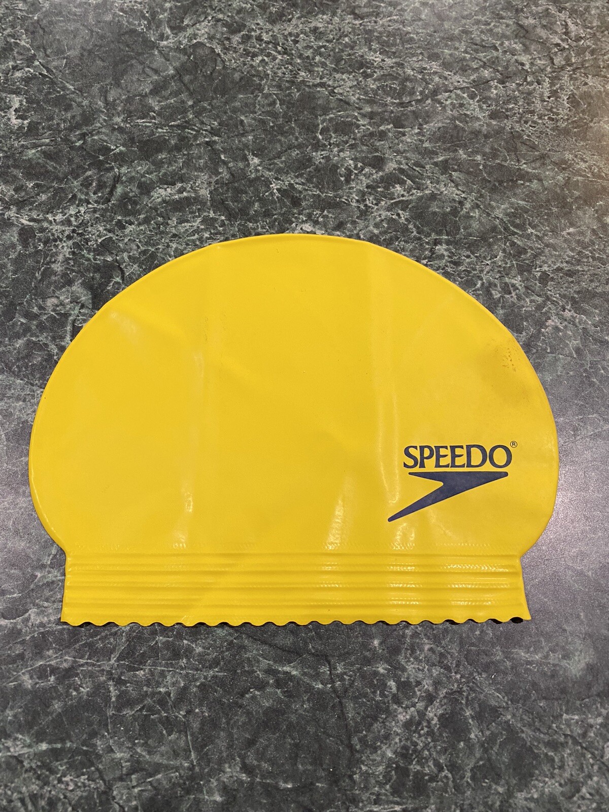 VINTAGE SPEEDO USMA WEST POINT YELLOW SWIM CAP *NWOT* eBay