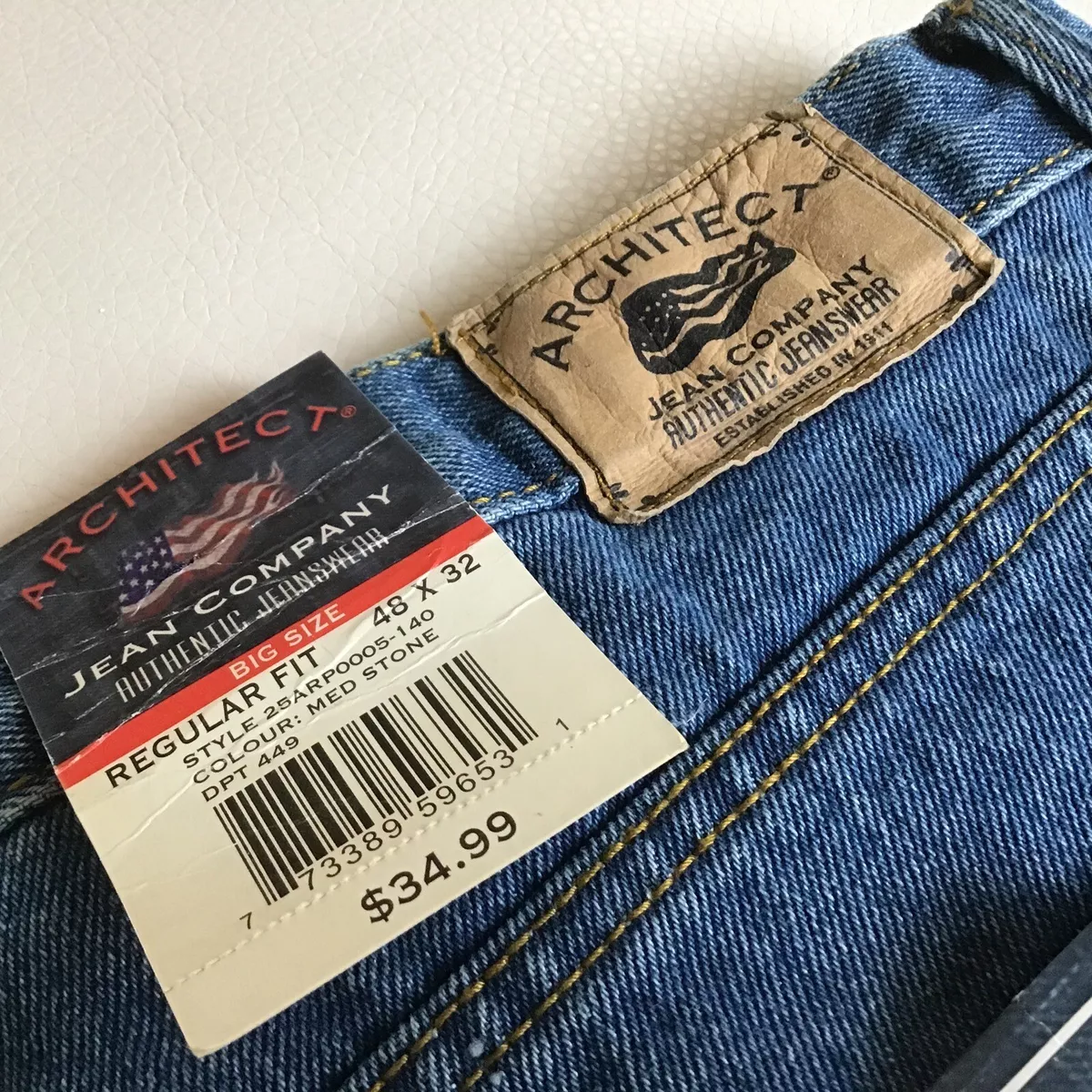 Industrialize authentic denim company Jeans Top... - Depop