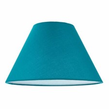 9" -18" COTTON COOLIE LAMPSHADE CEILING PENDANT TABLE LAMP SHADE VARIOUS COLOURS
