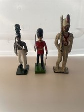 Vintage lead Metal Toy Soldiers