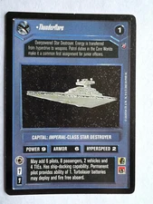 Star Wars CCG Death Star II 2 Thunderflare