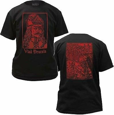 T-shirt Dracula Vlad L'Empaleur - Taille S à 3XL - 100% Coton - Multicolore - Unisexe