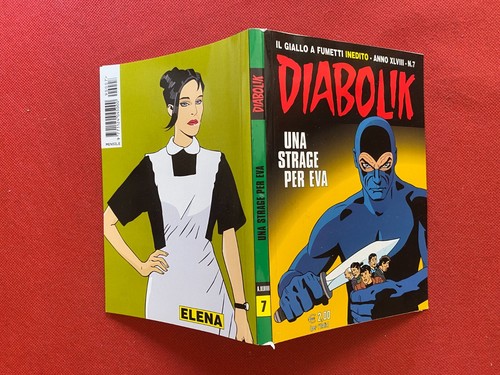 DIABOLIK Anno XLVIII (48) n. 7 UNA STRAGE PER EVA (2009 Fumetto 1° Serie EDICOLA