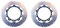 Paar Schwimmende Vorderscheiben Yamaha T-MAX XP530 SX ABS 530 2018 - 2019