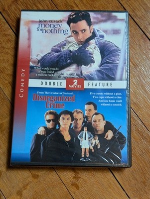 Money for Nothing & Disorganized Crime DVD 2011 Double Feature Comedy