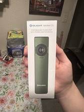 OLIGHT Arkfeld Pro 1300 Lumen Flat EDC Pocket Flashlight LED Light, UV-Green