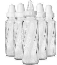 Evenflo Feeding Classic Glass Bottle, Twist Bottles, 8 Oz, 1-Pack of 6 Bottles