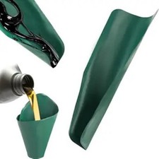 Flexible Funnels for Automotive Use Reused Foldable Multi-Purpose Use Oil Change