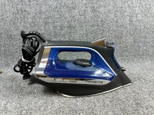 Rowenta Electric Steam Iron DW2350 1725W Blue Black Used
