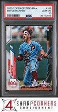 2020 TOPPS OPENING DAY #188 BRYCE HARPER PSA 10