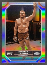 MARCIN TYBURA 2024 TOPPS CHROME UFC SEPIA REFRACTOR #122