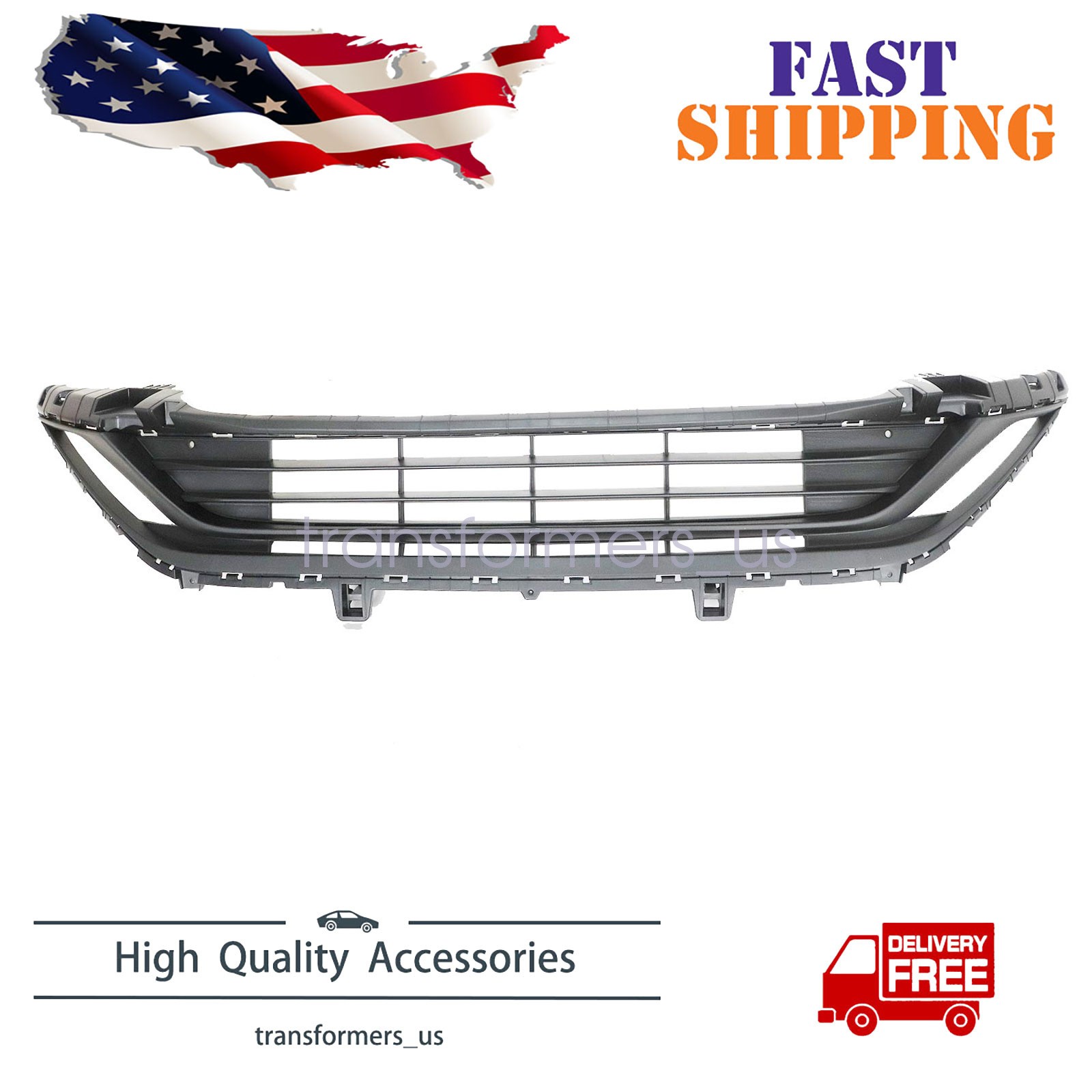 For Kia Forte 2022 2023 2024 Bumper Face Bar Grille Front 86530M7500