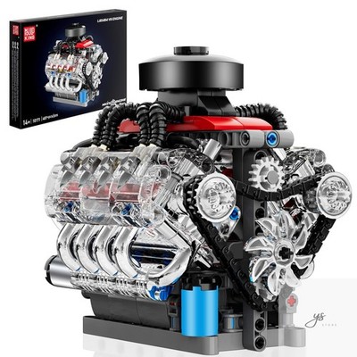 Mini V8 Engine Kits That Runs, Build Your Own Visible Car Motor Physical Science