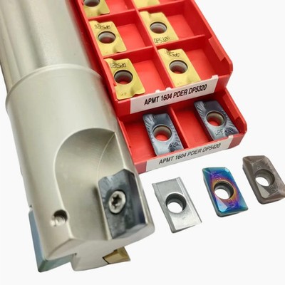 Carbide Insert BAP400R APKT1604 Face Mill 2T 3T Shoulder CNC Milling Cutting