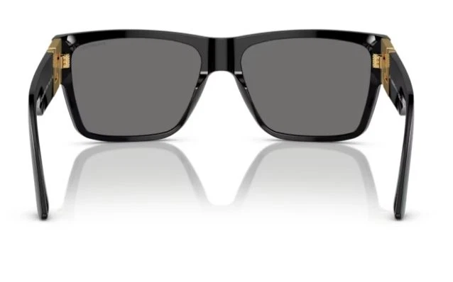 Gafas de sol Versace para hombre VE4296 GB1/81 negro/gris acetato polarizadas 59 mm Foto 4 de 4