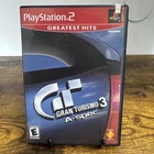 Gran Turismo 3 A-spec Greatest Hits (Sony PlayStation 2) CIB with Manual Tested