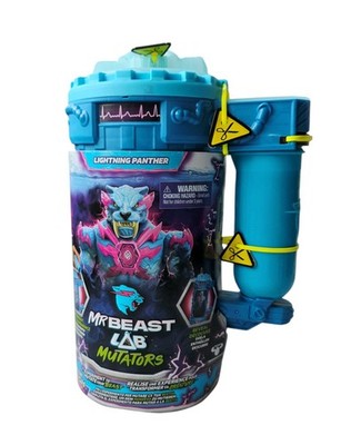 Moose Toys MrBeast Lab Mutators S2 Mutation Chamber - Lightning Panther