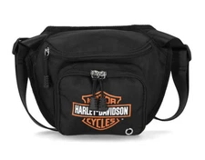 Harley Davidson Women's B&S Nylon Hip/Fanny Bag Adjustable Waistband  MHW078/108
