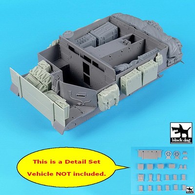 Black Dog 1/16 120mm Universal Carrier Mk.II Stowage Accessories #1 Gecko T16012