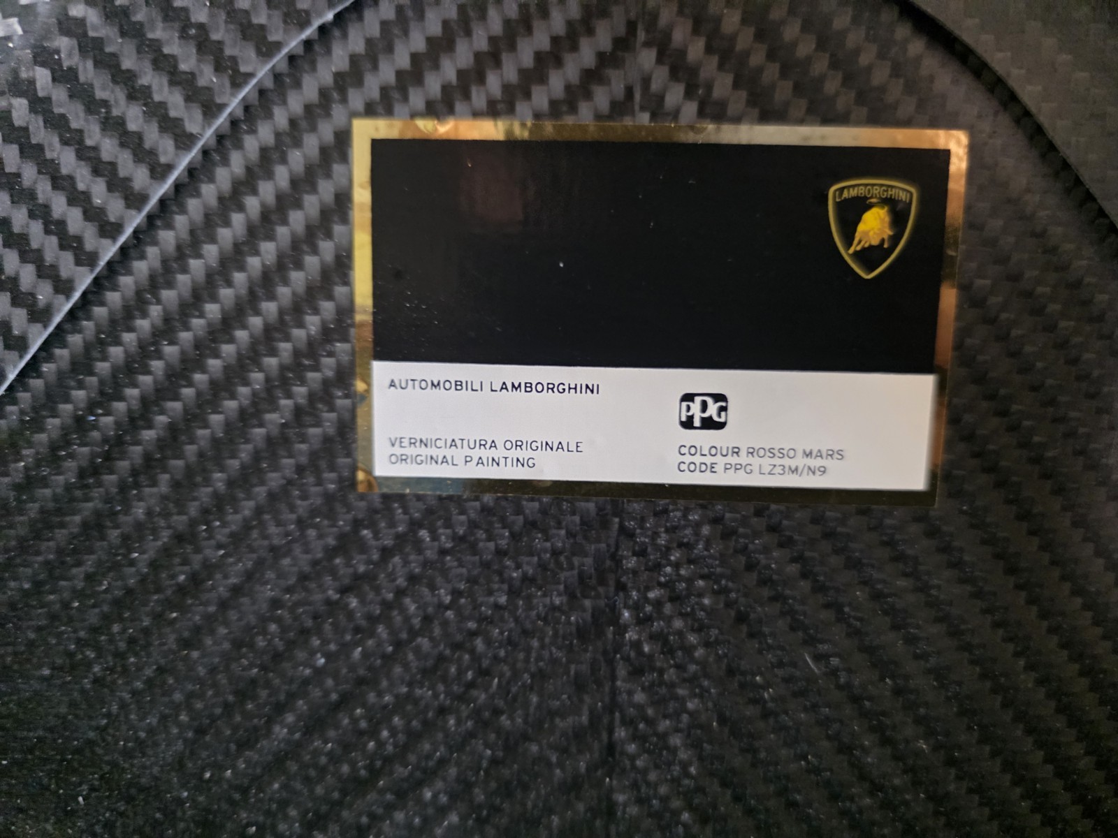 LAMBORGHINI REVUELTO FRONT HOOD BONNET PANEL OEM RED 