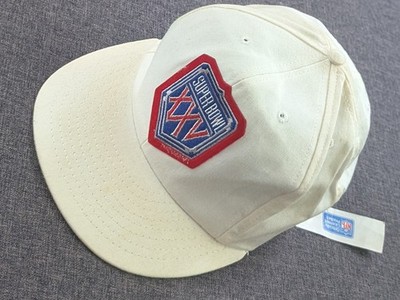 1991 Super Bowl XXV Snapback Hat American Needle Cream Green Underbrim Vtg NWT