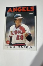 1986 Topps - Rod Carew #400 B4