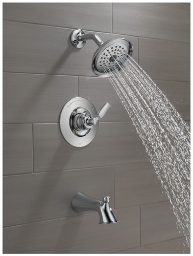Delta T14432 Woodhurst Tub and Shower Trim Package - Bild 3 von 14